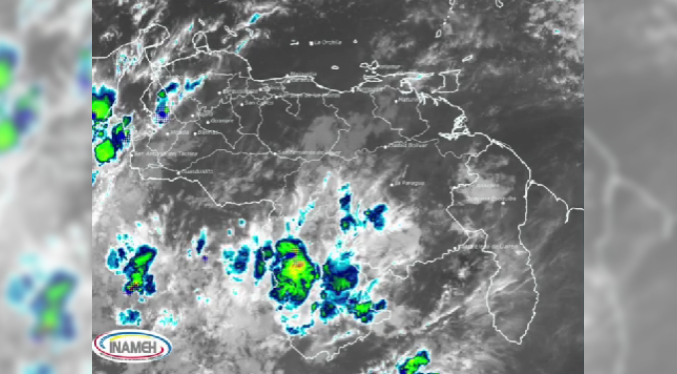 Cielos parcialmente nublados sobre Venezuela este 16-Nov