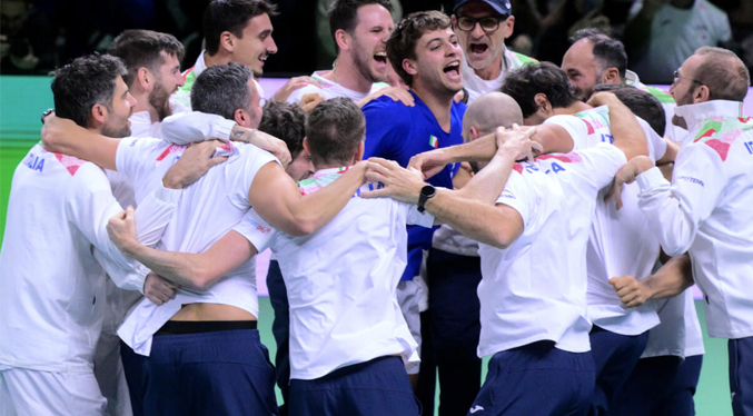 Italia gana la Copa Davis por cuarta vez en la historia