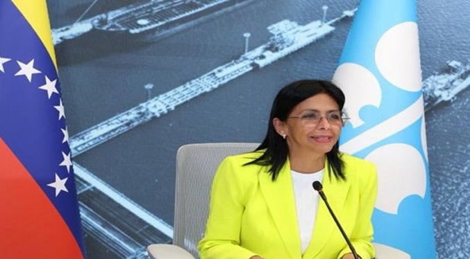 Delcy Rodríguez afirma que en 2025 incrementaron las empresas conexas al sector hidrocarburos