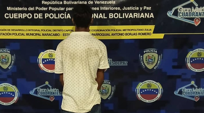 PNB detiene a joven de 19 años en Maracaibo por presunto delito de violación y amenaza