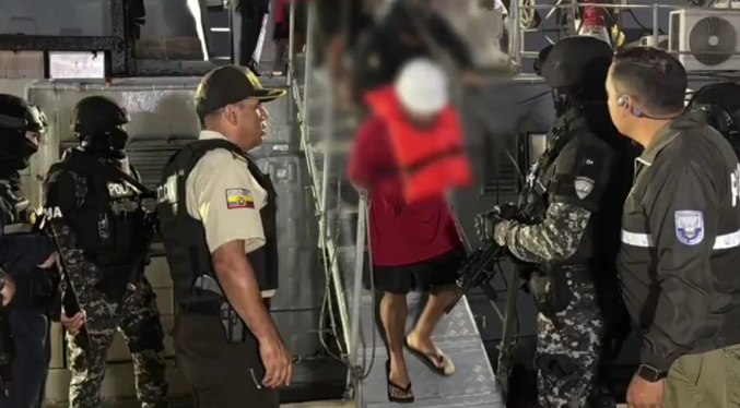 Ecuador detiene a cuatro narcos e incautó dos toneladas de droga en operación con EEUU