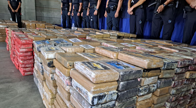 Al menos 76 detenidos y casi tres mil 200 kilos de droga incautados en España