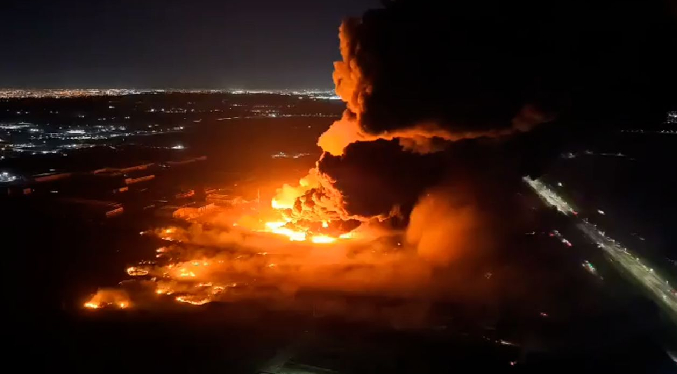 Fuerte explosión en zona industrial al sur de Buenos Aires