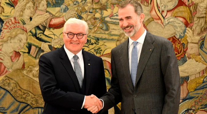 Collar de la Orden de Carlos III para el presidente alemán