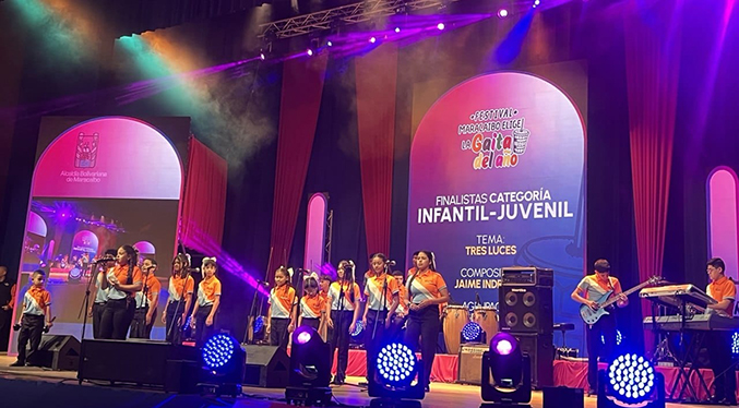 Alcaldía celebra el festival Maracaibo Elige La Gaita del Año 2025 edición infantil – juvenil