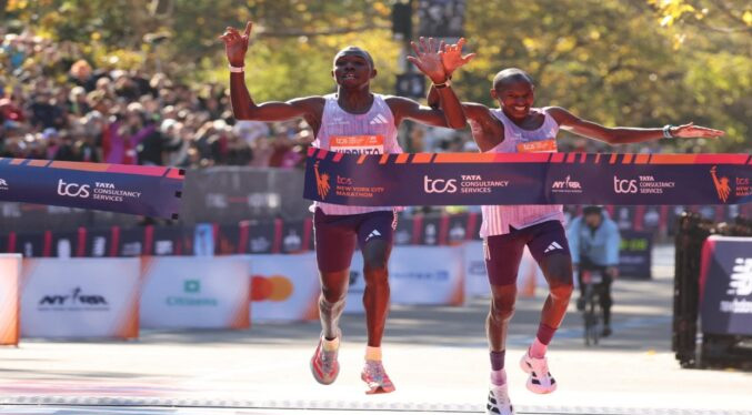 Hellen Obiri y Benson Kipruto reinan en el Maratón de Nueva York