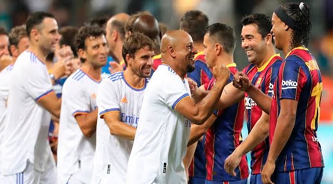 Leyendas del Real Madrid y el Barcelona jugarán en Costa Rica en febrero