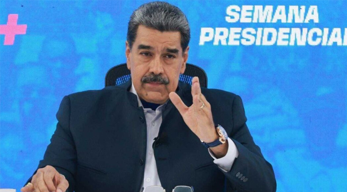 Maduro: A Venezuela no la va a detener ninguna guerra psicológica
