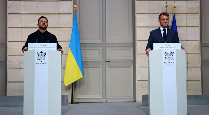 Macron condena «adicción» de Rusia por la guerra cuando «todo está dispuesto para la paz»