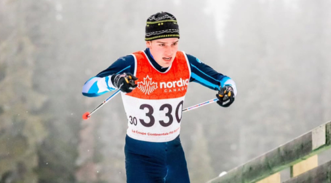 Venezolano Nicolás Claveau clasifica a los Juegos Olímpicos de Invierno Milán-Cortina 2026