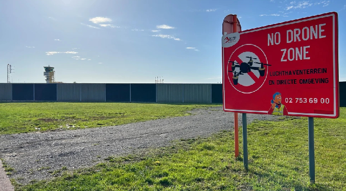 Avistamientos de drones interrumpen vuelos en el principal aeropuerto de Bélgica