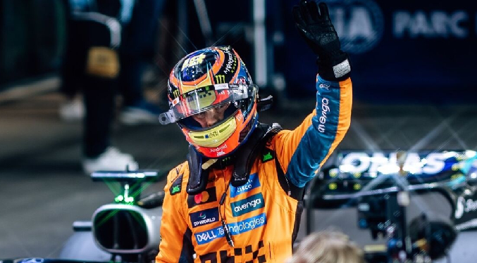 Piastri se llevó la «sprint» del GP de Catar