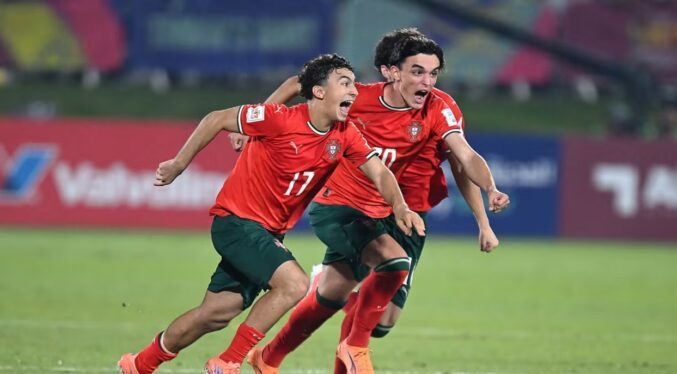 Portugal supera a Brasil en los penales y jugará la final del Mundial Sub-17