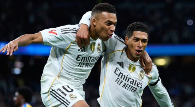Real Madrid golea a Valencia con otra gran actuación de Mbappé