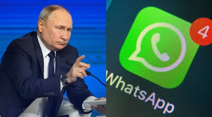 Rusia amenaza con una prohibición total de WhatsApp