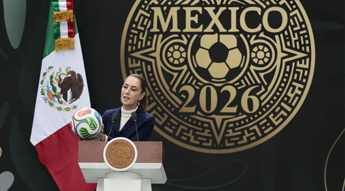 México está listo para el Mundial de 2026, asegura la presidenta Sheinbaum