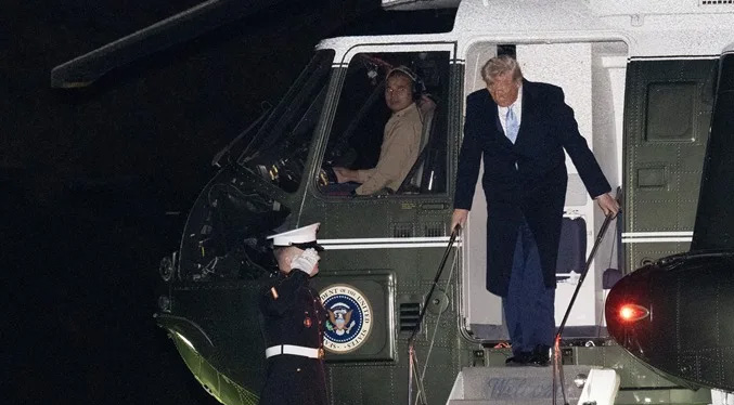 Trump insiste en que no descarta ninguna opción con Venezuela