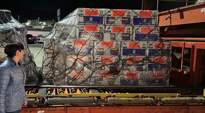 Venezuela recibe 855 mil dosis de vacuna contra la polio procedentes de Corea del Sur