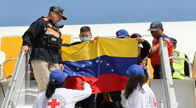 Suman 298 venezolanos a la lista de repatriados por la Gran Misión Vuelta a la Patria
