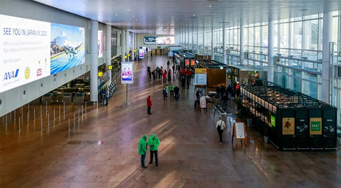 Reabren los aeropuertos de Bruselas y Lieja tras cerrar temporalmente