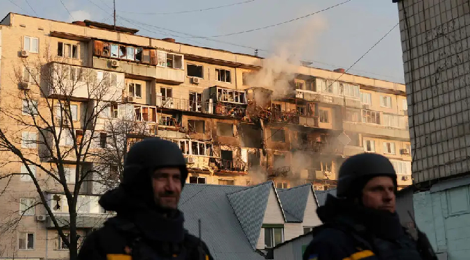 Ataque «masivo» ruso contra Kiev, Járkov y Odesa