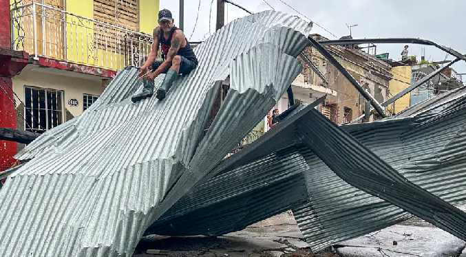 Cuba reporta más de 45 mil viviendas dañadas por Melissa