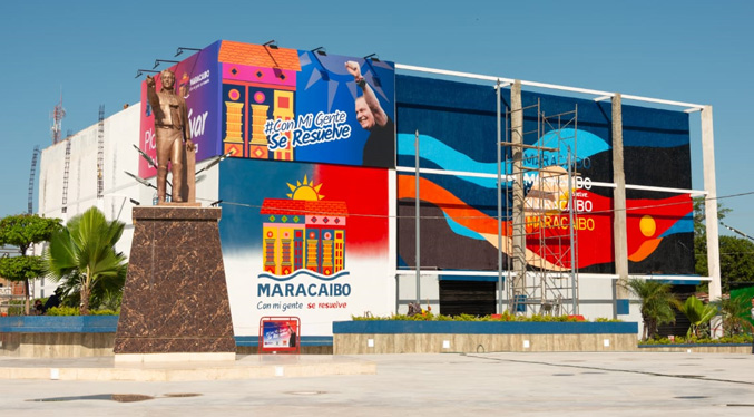 Alcaldía de Maracaibo inaugura este viernes las plazas Bolívar y Maracaibo