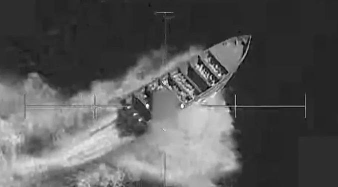 EEUU destruye otra lancha en el Pacífico en la que mueren otros tres presuntos narcos