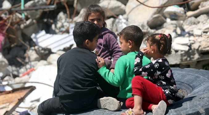 Agencias de la ONU lanzan campaña de vacunación y nutrición para los niños de Gaza