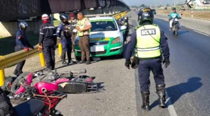 Siniestro vial cobra la vida de dos hombres en la ARC tramo Aragua