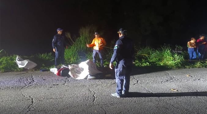 Incidente de tránsito en Sur del Lago deja dos fallecidos y dos heridos