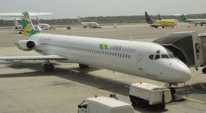 Laser actualiza itinerarios de la ruta Caracas-Madrid, vía Cartagena, hasta el 28 de febrero