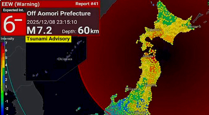 Levantan alerta por tsunami en el norte japonés, donde otro sismo de 6,4 sacude la zona