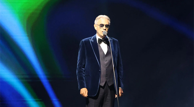 Andrea Bocelli vuelve a cantar en la Casa Blanca para Donald Trump y sus aliados