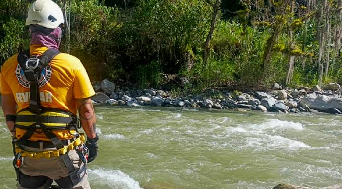Río Chama arrastra a un hombre a la altura del municipio Libertador en Mérida