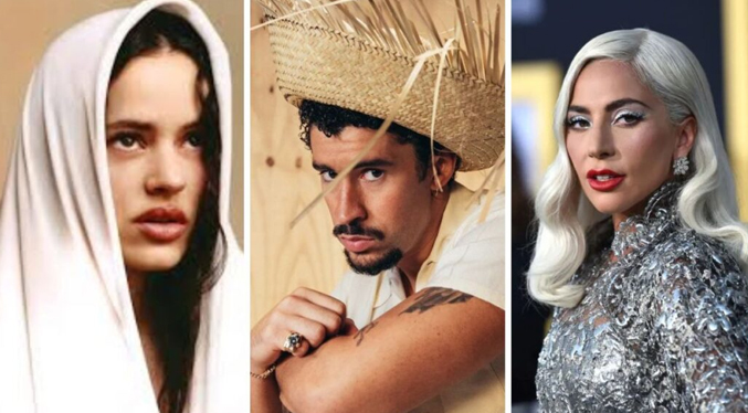 Bad Bunny, Rosalía y Lady Gaga: Podio musical 2025