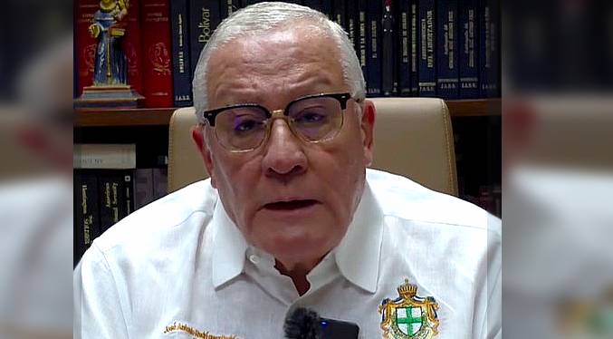 Orden religiosa pide la restitución del pasaporte al cardenal venezolano Baltazar Porras