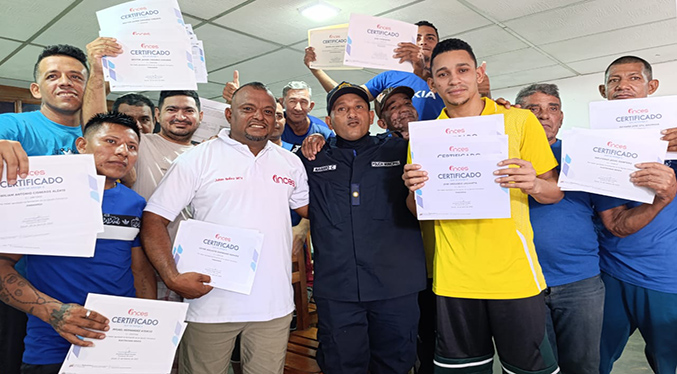 El Inces Zulia entrega 145 certificados en el municipio Rosario de Perijá