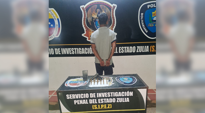 Sipez-Cpbez captura a hombre con un arma y municiones relacionado con banda de La Cañada