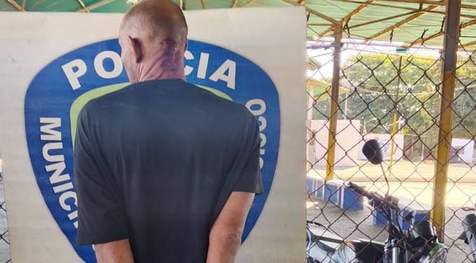 Preso por Polisur por agredir a un hombre con un machete