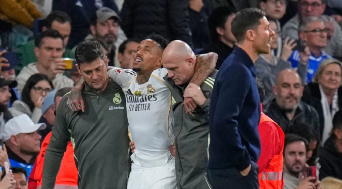 Real Madrid: Eder Militao se perderá varios meses debido a lesión en la pierna izquierda