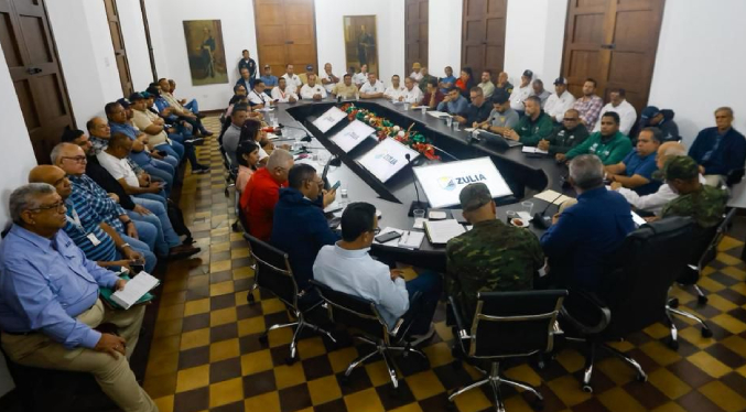Gobernador Caldera se reúne con 21 asociaciones ganaderas en Estado Mayor de Agricultura y Producción del Zulia