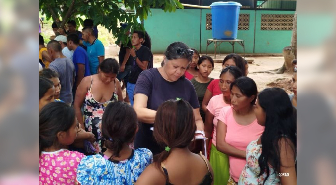 La FAO impulsa proyecto “Mujeres indígenas” en comunidades Warao