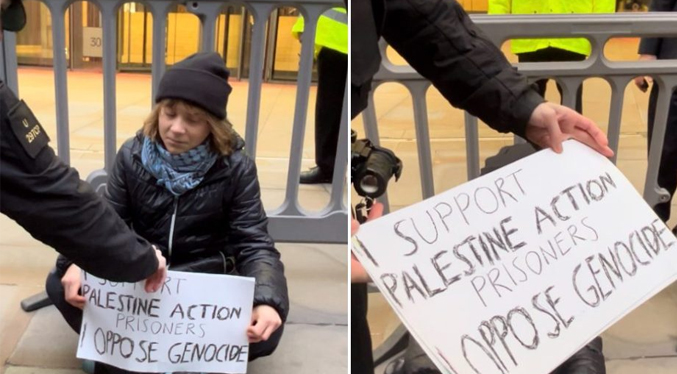 Detienen a Greta Thunberg por apoyar a actos vandálicos de propalestinos
