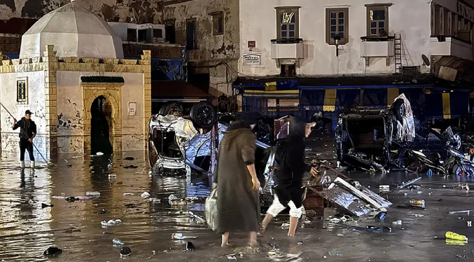 Mueren 37 personas en inundaciones repentinas en Marruecos