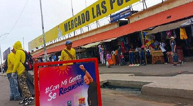 Jornada de fumigación efectúa la Alcaldía de Maracaibo en el Mercado Las Pulgas