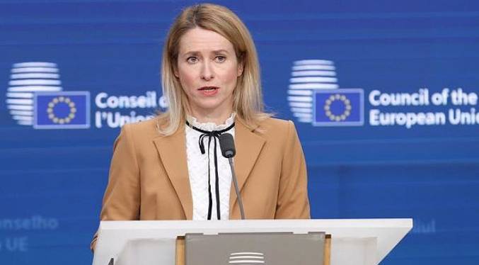 Kallas reconoce dificultades para que UE pacte usar activos rusos inmovilizados para Kiev