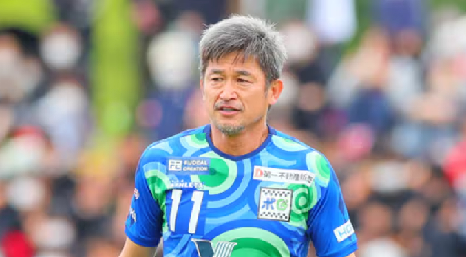 El futbolista japonés Kazuyoshi Miura ficha a sus 58 años por un nuevo club