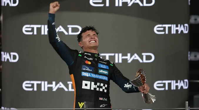 Lando Norris, nuevo campeón del mundo de Fórmula Uno