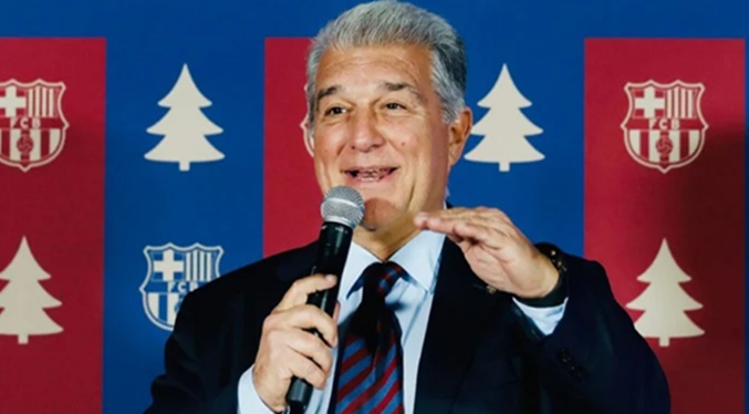 Laporta: «Los resultados cantan, tenemos 11 puntos más que la temporada pasada»